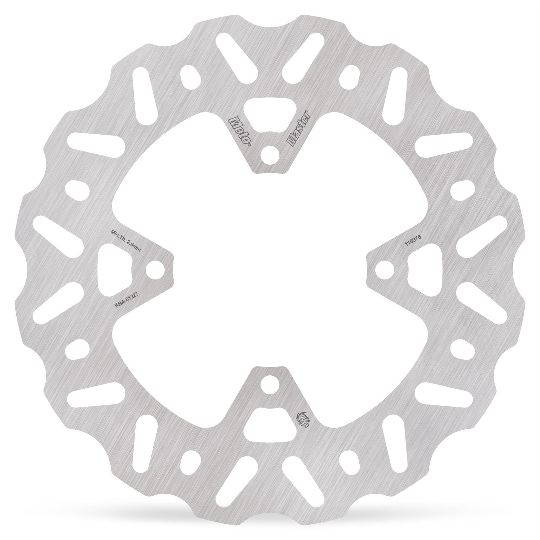 Moto-Master Rear Nitro Series 180 mm Brake Disc For Husqvarna TC 65 2025-2026